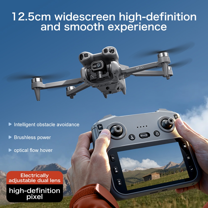 โดรนจิ๋ว GT50 กล้องคู่ 8K โดรน - Jjrc Drone X12 บทวิจารณ์และราคา